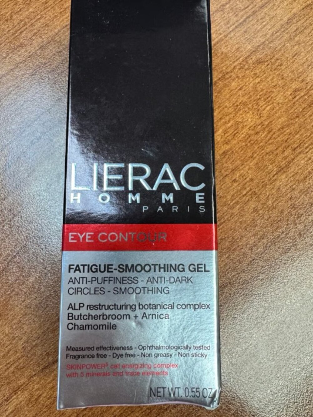 Lierac Homme Paris Eye Contour Fatigue-Smoothing Gel